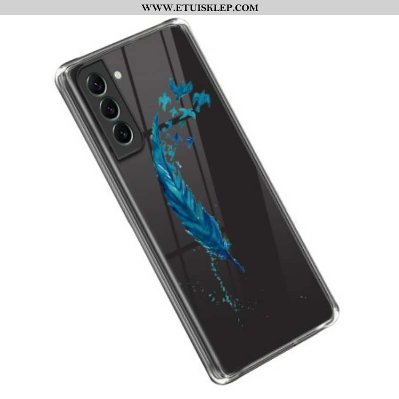Etui do Samsung Galaxy S23 Plus 5G Niebieskie Pióro
